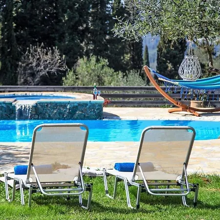 Pool In Corfu Total Privacy Beach Access Gastouri (Corfu)