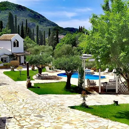 Pool In Corfu Total Privacy Beach Access Villa *